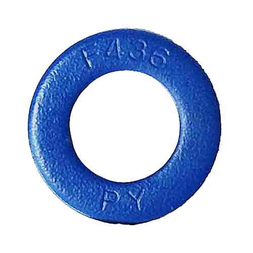A325FW78XC 7/8" F436 Structural Flat Washer, Hardened, Teflon (Xylan) Blue